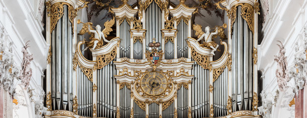 Barocke Orgel in der Wieskirche