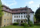 Altes und Neues Schloss Obbach vor der Renovierung, Euerbach, LK Schweinfurth, Oberfranken
