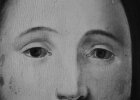 Gemälde Cranach der Jüngere Infrarot Aufnahme mit sichtbarerer Vorzeichnung I