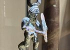 Bronzene Kriegerstatuette