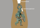Rekonstruktion der Gussform der Statuette.