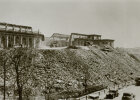 Ruine der Alten Pinakothek, Schuttberg auf der Südseite, 1946/47.