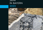 Titelseite der Publikation "Das archäologische Jahr in Bayern 2023".