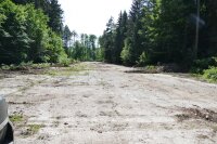Freigelegte Taktstraße eines Waldwerks in Leipheim, Landkreis Günzburg Freigelegte Taktstraße eines Waldwerks in Leipheim, Landkreis Günzburg