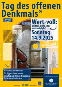 Deutsche Stiftung Denkmalschutz: Plakat zum Tag des offenen Denkmals 2025 Deutsche Stiftung Denkmalschutz: Plakat zum Tag des offenen Denkmals 2025