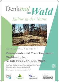 Ausstellung Denkmal im Wald, Plakat