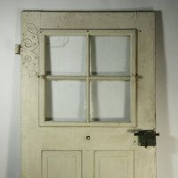 Historische weiße Tür aus dem Bauarchiv Thierhaupten