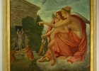 Wilhelm Kaulbach (1804-1874): Venus fordert von Amor die Bestrafung der Psyche, 1835 (auf Leinwand übertragen)